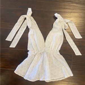 VICI white baby doll shirt